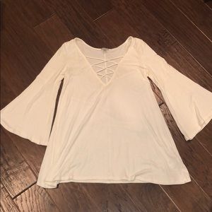 Urban Outfitters white flowy blouse